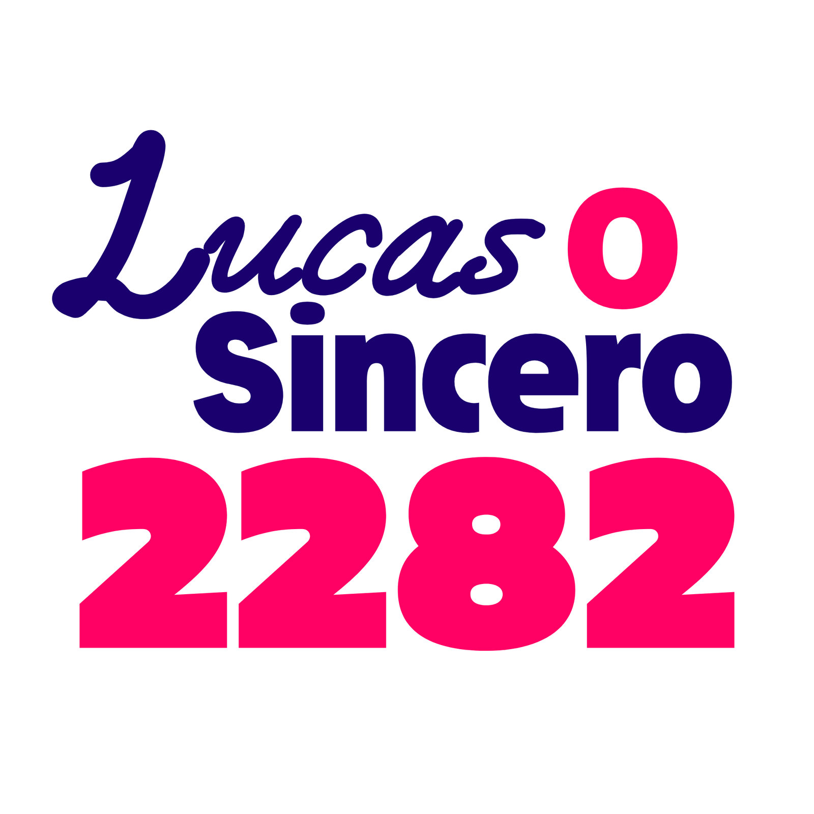 Lucas o Sincero 2282